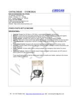 STARCH PASTE KETTLE MACHINE