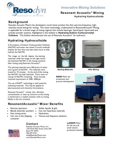 Hydrating Hydrocolloids