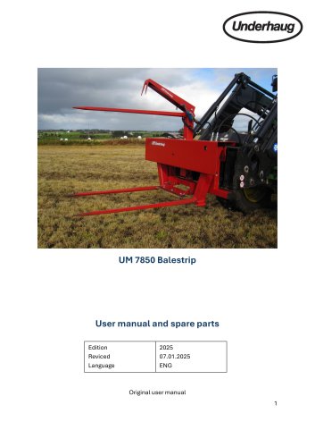 BaleStrip, UM-7850