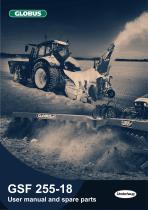 Globus snow blower GTF 255