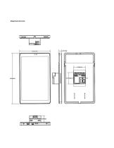 EVI-YZ08P : Tableta Android de 8 pulgadas con puerto Ethernet POE - NFC y LED opcionales-2