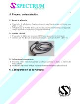 Pantalla LED para estaciones de servicio/gasolina 16 pulgadas 5 digitos-4