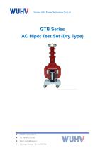 GTB Series AC Hipot Test Set (Dry Type) -Catalog