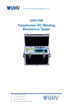 UHV-10A Transformer DC Winding Resistance Tester-Catalog