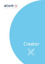 Atom Creator - Template based editing software Brochure