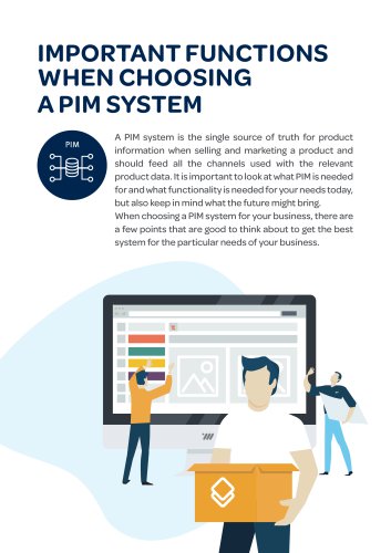Atom PIM - Product Information Management Features