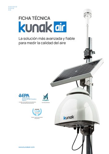 Hoja de especificaciones de Kunak AIR
