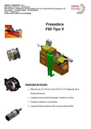 Fresadora F60 Tipo V