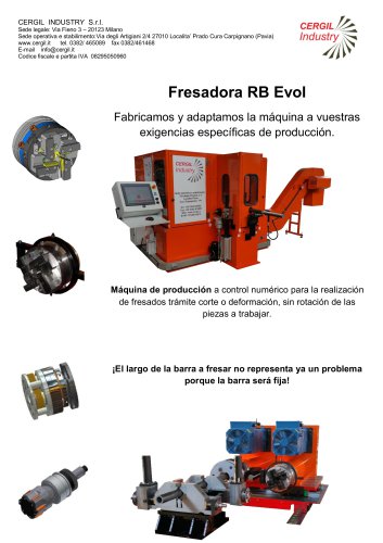 Fresadora RB Evol