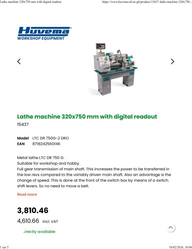 LTC DR 750G-2 DRO