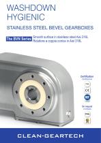 WASHDOWN HYGIENIC  The BVN Series