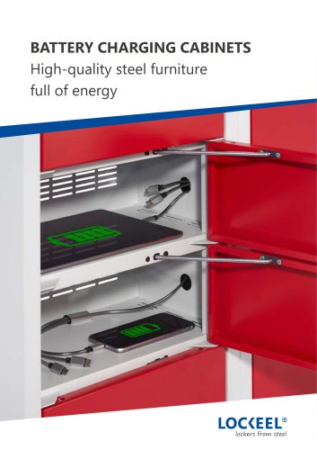 Battery charging cabinets