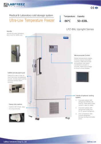 LFZ-86L ULT FREEZER 126L 288L 388