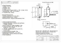 WL0735B Push pull latching solenoid industrial application