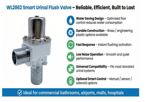 WL2862 Urinal Toilet Valve Manufacturer