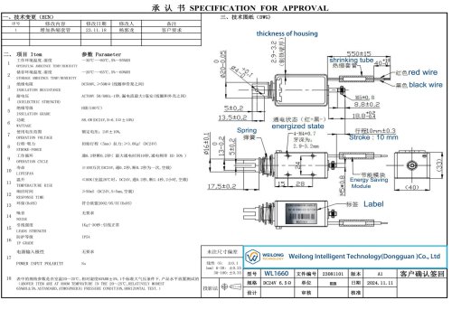 WL3031 Holding electromagnet