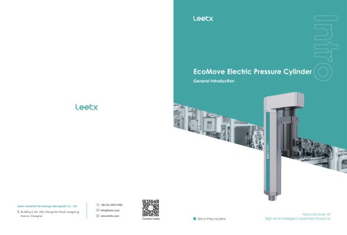 Leetx_EcoMove Electric Pressure Cylinder_AccuMonitor