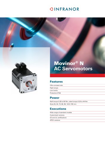 Movinor&reg; N AC Servomotors