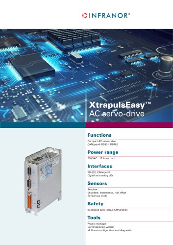 XtrapulsEasy&trade; AC servo-drive
