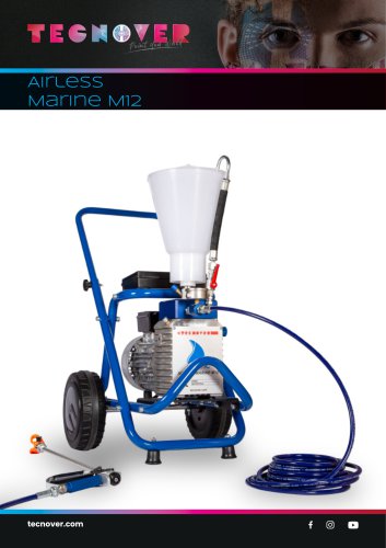 TECNOVER Marine M12 Bomba Airless para el sector n&aacute;utico
