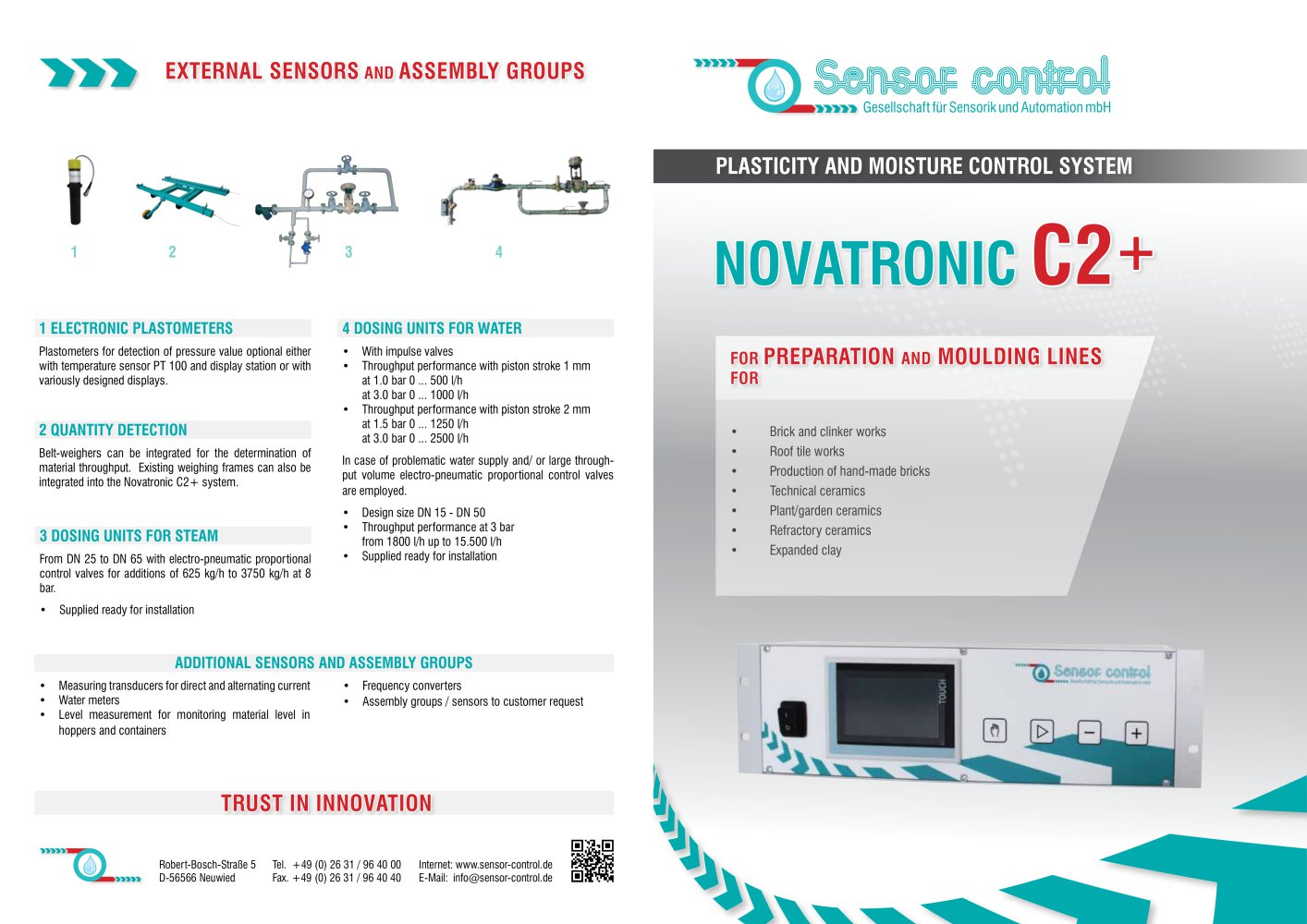 Novatronic C2+ - SENSOR CONTROL GmbH