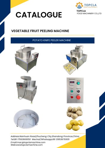 POTATO KNIFE PEELER MACHINE