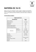 Ficha Técnica Ex 16-15-1