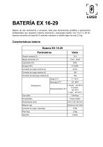 Ficha Técnica EX 16-29-1