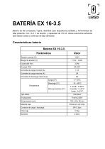 Ficha técnica EX 16-3-1