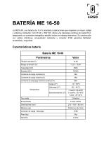 Ficha Técnica ME 16-50-1