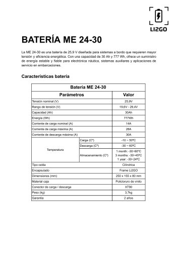 Ficha T&eacute;cnica ME 24-30
