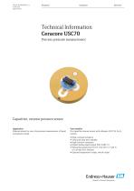 Technical Information - Ceracore USC70