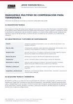 Manguera de compensación multipar para termopares-1