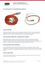 Manguera de compensación multipar para termopares-2