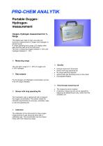 Product data sheet OxyP % - H₂