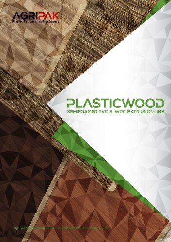 SEMIFOAMED PVC  &  WPC  EXTRUSION LINE