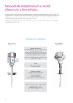 Medición de Temperatura, Termómetros y transmisores para la industria de proceso - 16