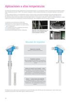 Medición de Temperatura, Termómetros y transmisores para la industria de proceso - 20