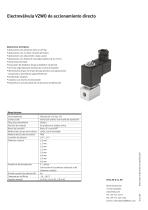 Electroválvula VZWD de accionamiento directo - 2