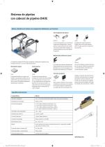 Sistema de pipetas con cabezal de pipeteo DHOE - 2