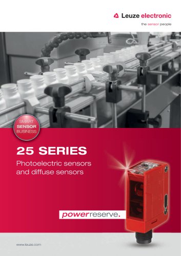 25 Series - Photoelectric sensors