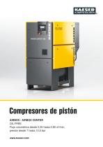 Compresores de pistón AIRBOX / AIRBOX CENTER