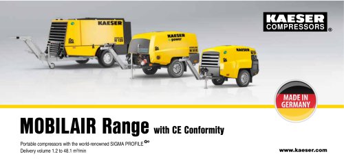 MOBILAIR Range with CE Conformity