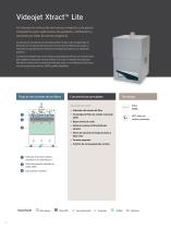 Extracción de humos de láser de Videojet XtractTM - 6