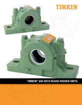 Timken SAF Housed Unit Catalog