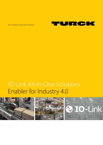 IO-Link All-in-One Solutions Enabler for Industry 4.0