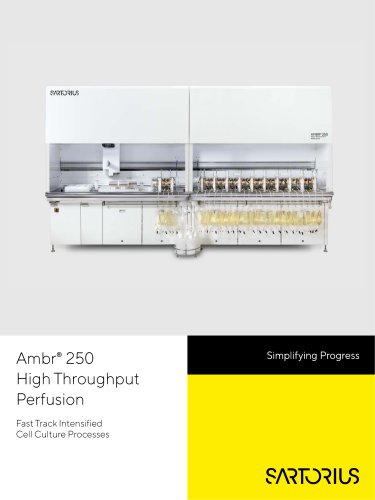 Ambr® 250 High Throughput Perfusion