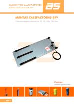 Mantas calefactoras bidones 25, 50, 100 y 200 L - 1