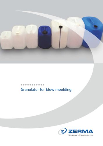 GST Granulator for blow moulding