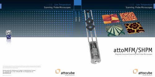 attoMFM/SHPM, Magnetic Force and Scanning Hall Probe Microscopes